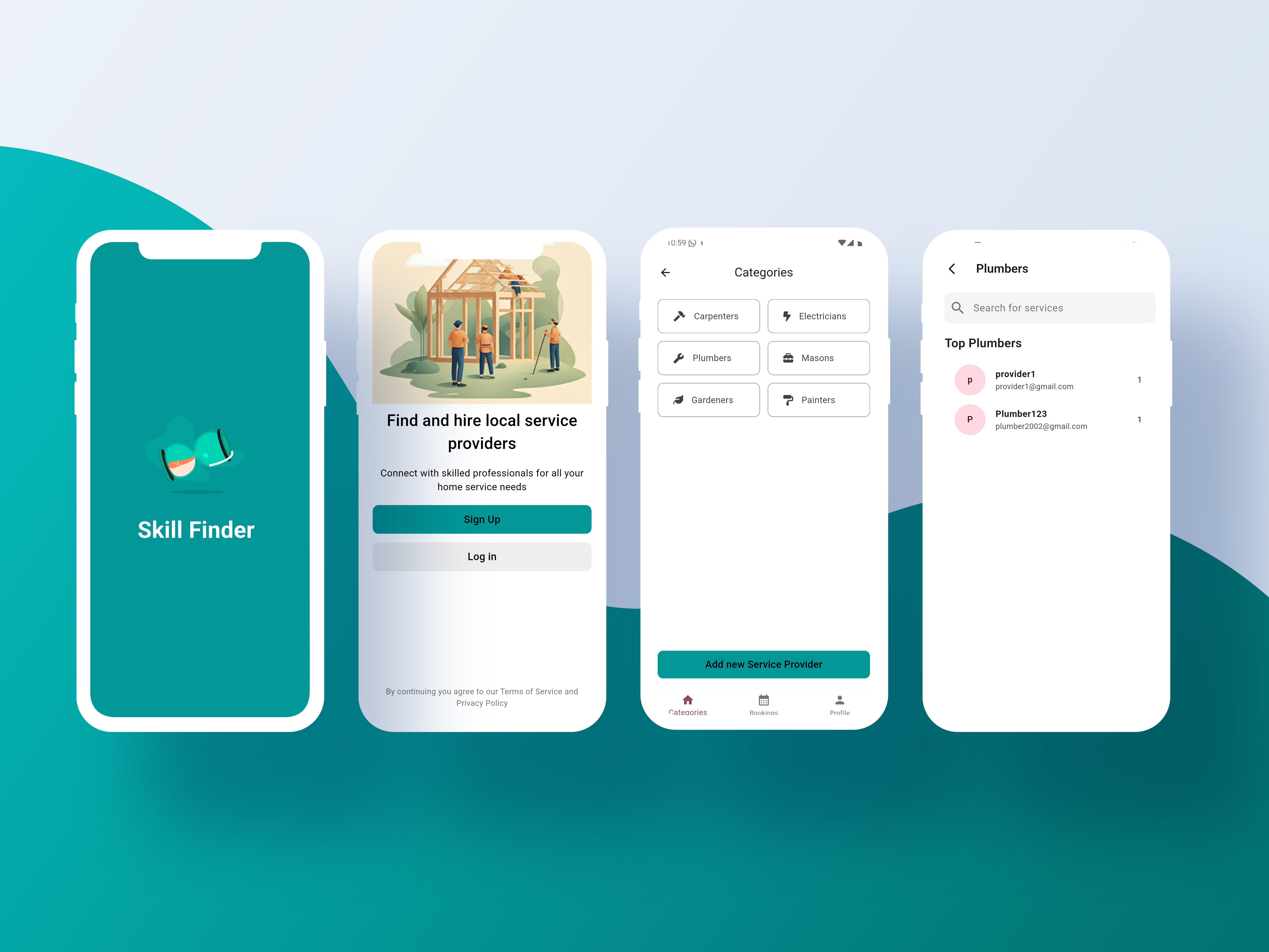Skill Finder Mobile Application